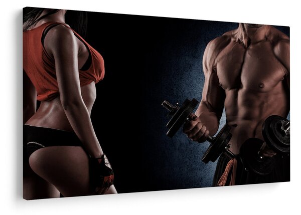 Tablou - Fitness (90x60 cm)