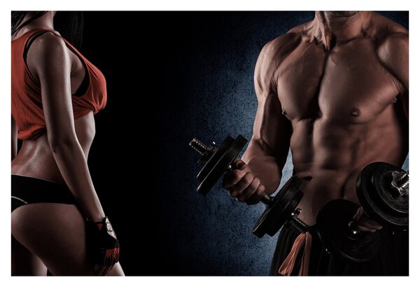 Tablou - Fitness (90x60 cm)