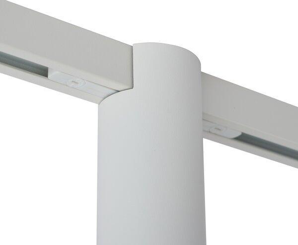 Spot modern alb pentru sistem de șină monofazat GU10 35mm - Slimline Nubee Honey
