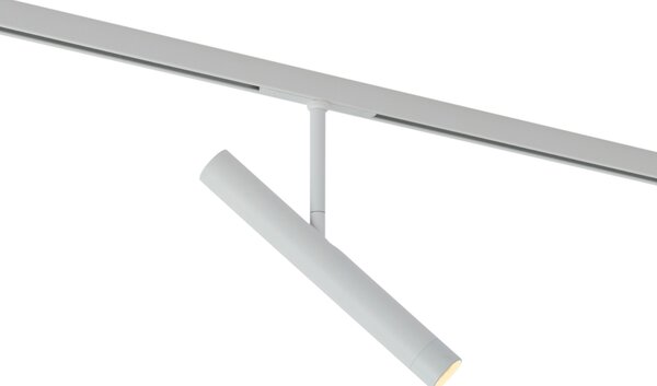 Spot modern alb pentru sistem de șină monofazat - Slimline Avery
