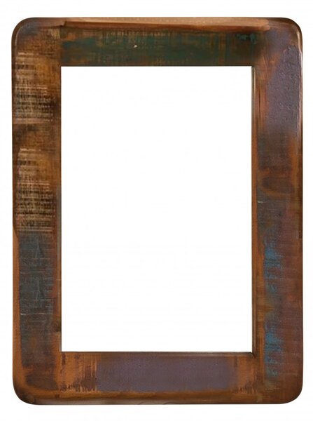 Oglinda dreptunghiulara cu rama din lemn lacuit FRIDGE, 60 x 3 x 80 cm