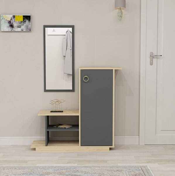 Mobilier Hol Kenulu (stejar + antracit) . 1093883