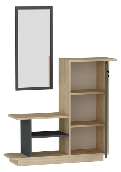 Mobilier Hol Kenulu (stejar + antracit) . 1093883