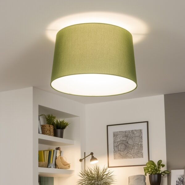 Abajur universal KERIA, diametru 45 cm, verde