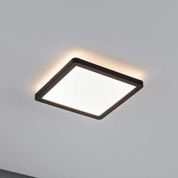 Paulmann 79920 - Panou LED dimabil ATRIA 11,2 W, 230 V, 3000 K, 19 x 19 cm, negru