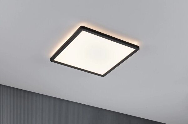 Paulmann 79921 - Panou LED dimabil 16W ATRIA 230V 3000K 29,3x29,3 cm negru