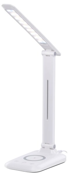 Immax 09107L - Lampă de birou LED dimabilă cu încărcare wireless QI LUMI LED/7W/230V albă