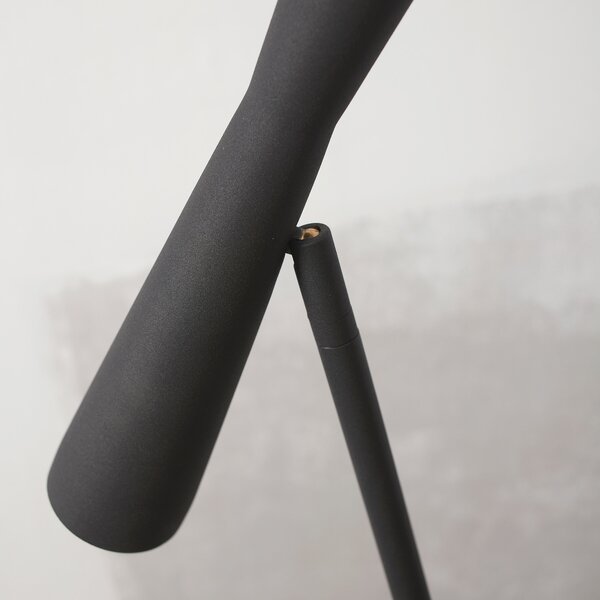 IT´S ABOUT ROMI IT'S Lampadar Bordeaux, negru, Negru, Studiu / Birou, Metal, Modern