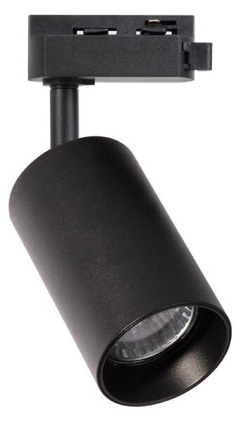 Spot pentru sistem de șină monofazic PIPE 1xGU10/10W/230V negru
