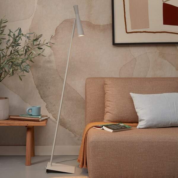 IT´S ABOUT ROMI IT'S Lampadar Bordeaux, gri deschis, Gri, Studiu / Birou, Metal, Modern