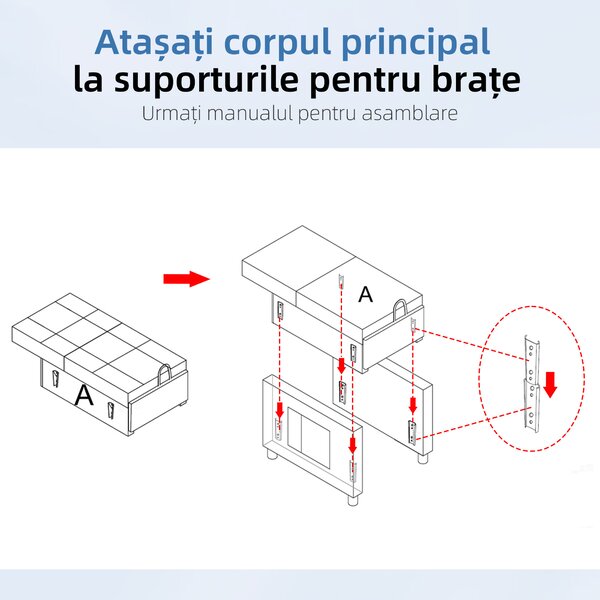 HOMCOM Fotoliu Pat Individual cu Spătar Reglabil pe 3 Nivele, 2 Roți și Pernă din Țesătură, 69x82x85 cm, Albastru | Aosom Romania