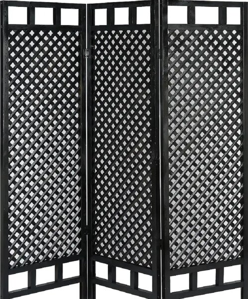 Panou paravan,separator, Maryln culoare negru,160cm