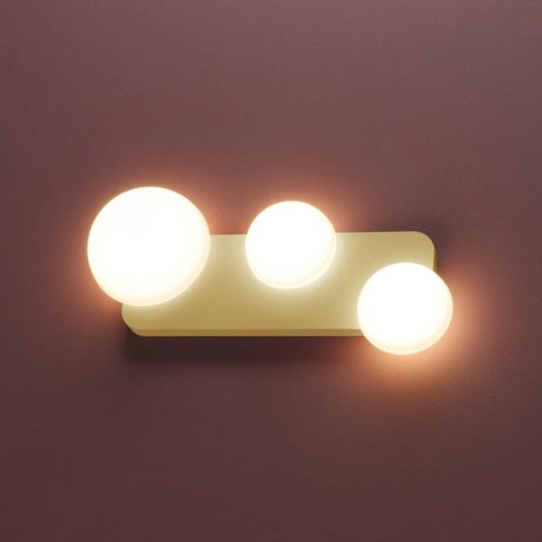 Redo 01-4329 - Aplică de perete LED LUMIEN 3xLED/18W/230V 2700/3000K, aurie