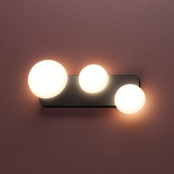 Redo 01-4330 - Aplica LED de perete LUMIEN 3xLED/18W/230V 2700/3000K negru