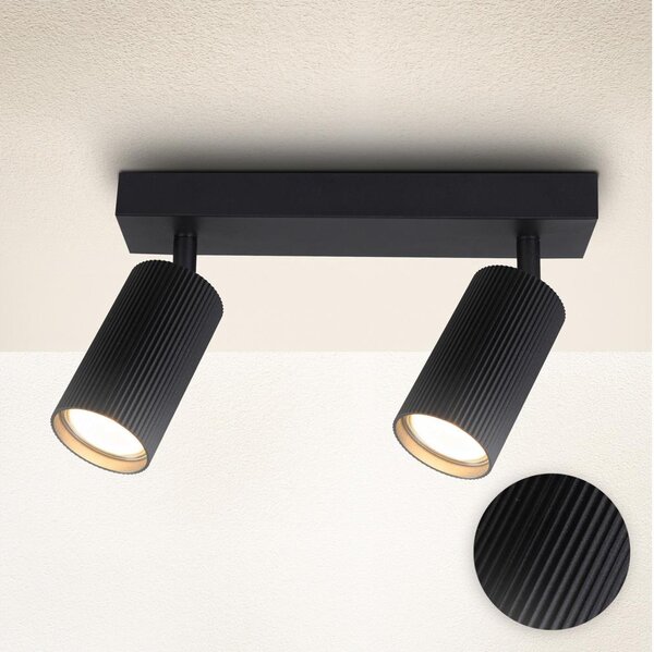 Brilagi - Spot SELE MODERN 2xGU10/30W/230V, negru