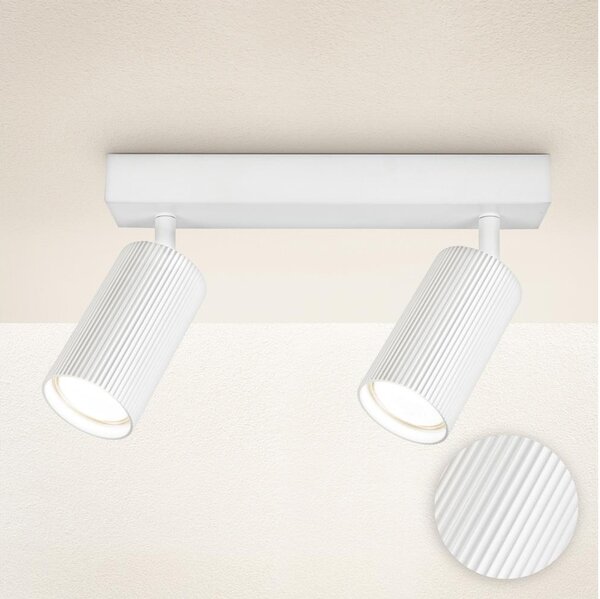 Brilagi - Spot modern SELE 2xGU10/30W/230V alb
