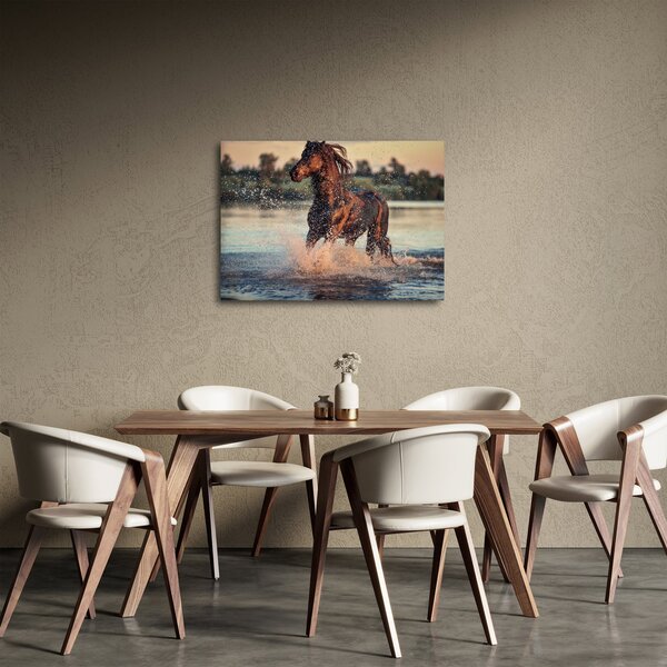 Tablou - Cal care aleargă (70x50 cm)