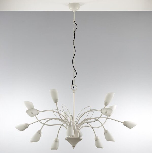 Jupiter 2062 - Candelabru pe lanț GLORIOSA 15xG9/14W/230V crem