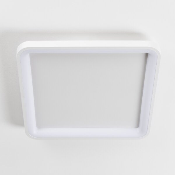 Brilagi - Plafonieră LED dimabilă FALCON SLIM 50W/230V 50x50 cm albă + telecomandă