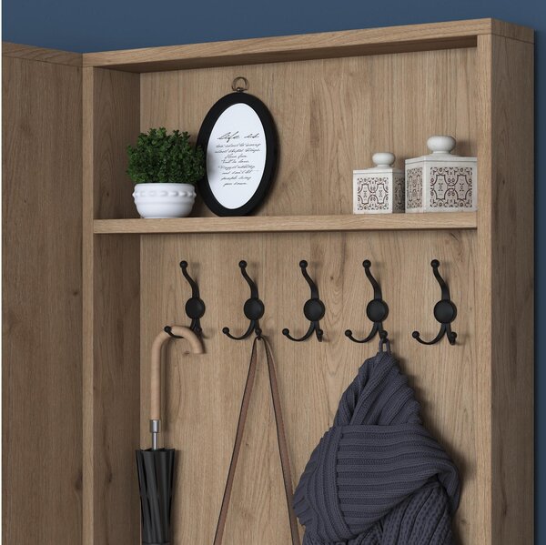 Mobilier hol Bivake 2 (alb + nuc). 1093973
