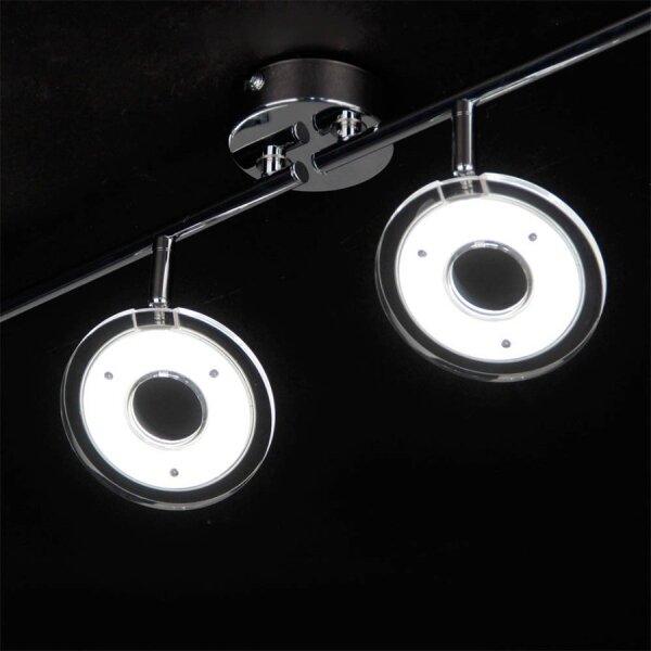 Eglo 78684 - Spot LED DORNES, 4 x 4,5 W, 230 V, crom lucios