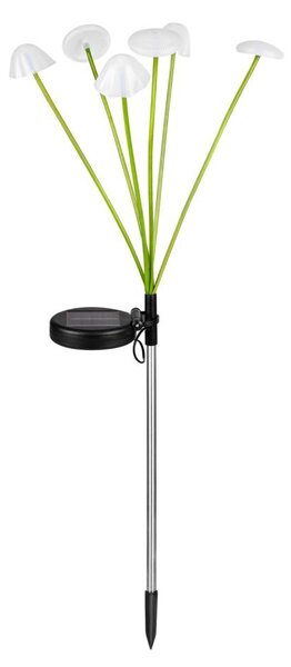 Lampă solară decorativă LED cu senzor 6xLED/1,2V 3000K 72 cm 600 mAh IP44