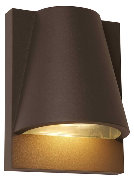 Viokef Lampă de perete pentru exterior Lorka, negru, reglabil, Negru, Metal, Modern