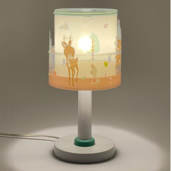 Dalber 61271N - Lampă LED pentru copii LOVING DEER 1xG4/4W/230V multicolor