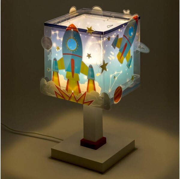 Dalber 63351N - Lampă LED pentru copii ROCKET 1xG4/4W/230V, multicoloră