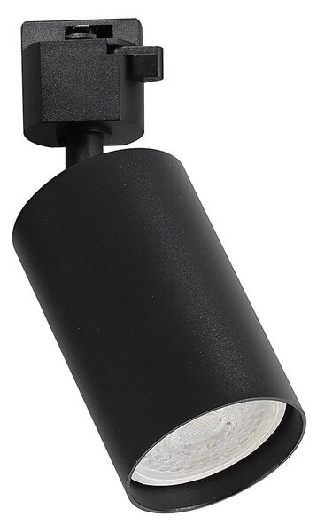 Spot pentru șină monofazată TIGER 1x GU10/10W/230V, negru