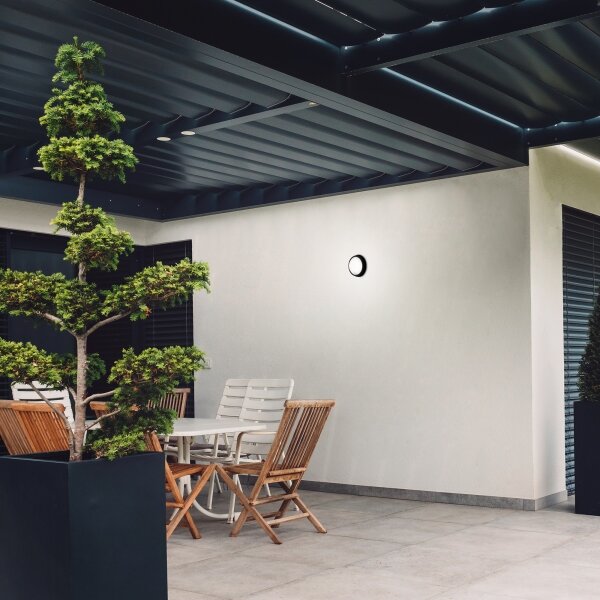 Corp de iluminat LED de exterior cu senzor HELSINKI LED/12W/230V IP44 Briloner 3352-015