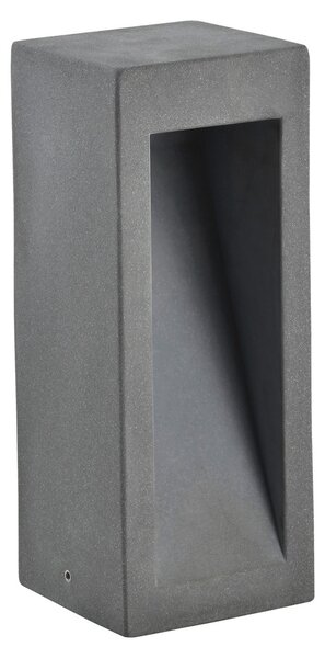 Viokef Style LED piedestal cu lumină, beton, gri, Gri, Beton, Modern
