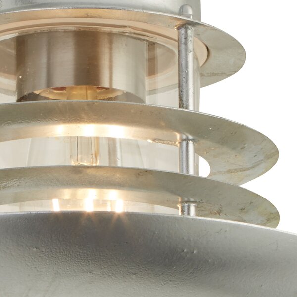 Searchlight Aplică de exterior X Conrad, IP44, reglabil, Gri, Metal