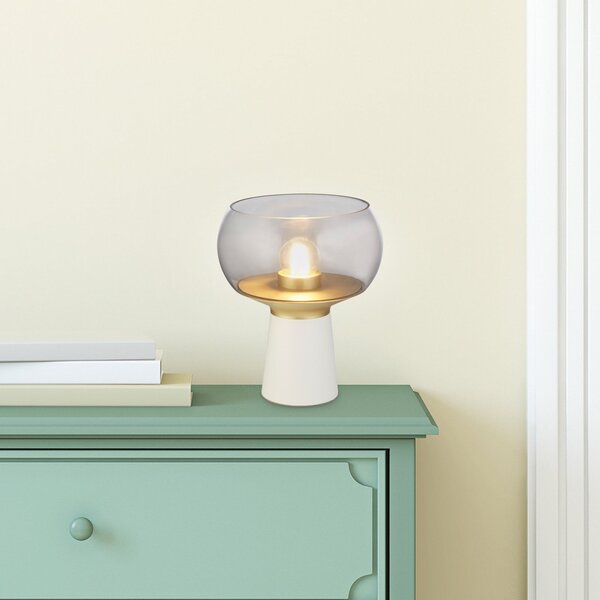 Searchlight Lampă de masă X Goblet, Alb, Camera de zi / sufragerie, Metal, Modern