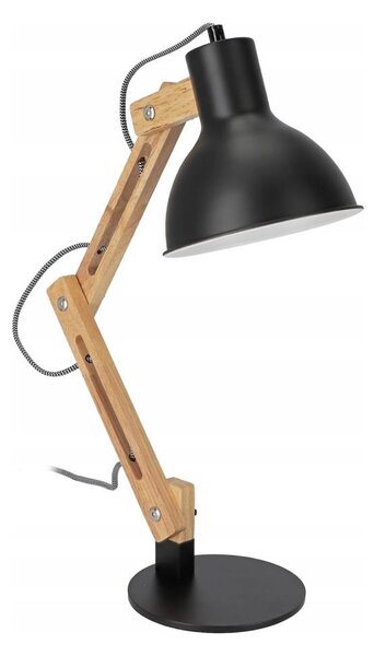 Lampă de masă, 1x E27, 40W, 230V, neagră