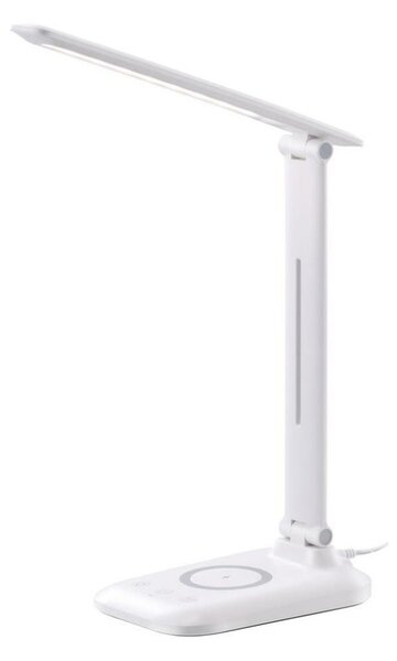 Immax 09107L - Lampă de birou LED dimabilă cu încărcare wireless QI LUMI LED/7W/230V albă