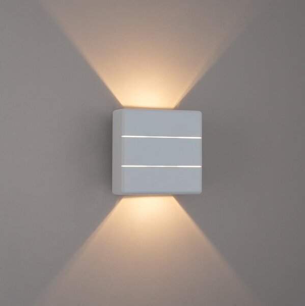 Immax 08521L - Aplica LED pentru exterior LUXLINE 6W/230V 3000K IP54 albă