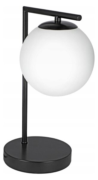 Lampă de masă 1xE27/40W/230V neagră/albă