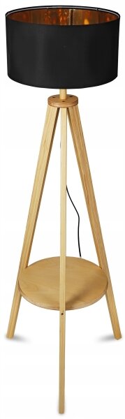 Lampă de podea 1xE27/40W/230V neagră