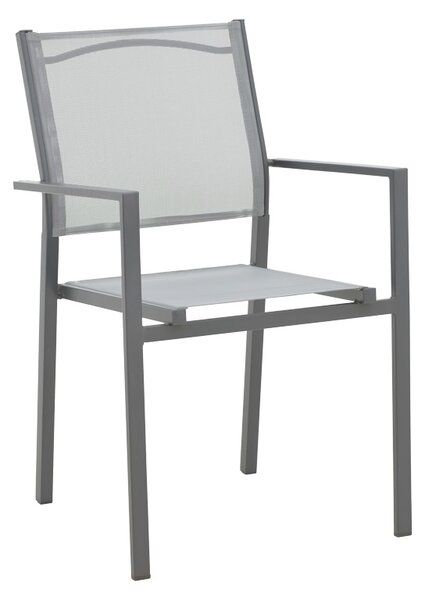 Set de 3 buc masa si scaune de gradina Watson Confidence A metal antracit 60x60x70 cm