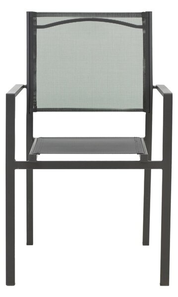 Set masa si scaune 3 buc de gradina Confidence Pako World Negru 60x60x70 cm