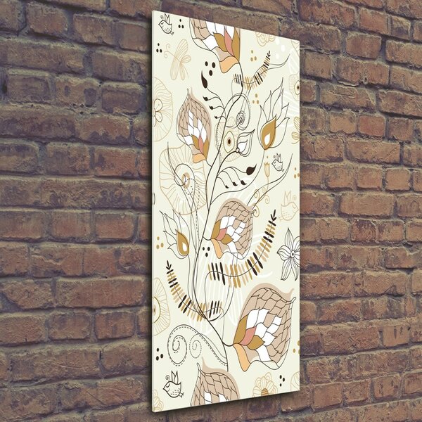 Tablou din Sticlă ornamente