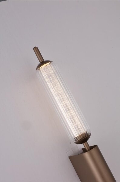 Searchlight 76210CL - Lampă de perete LED dimabilă CATTAIL, 6W, 230V