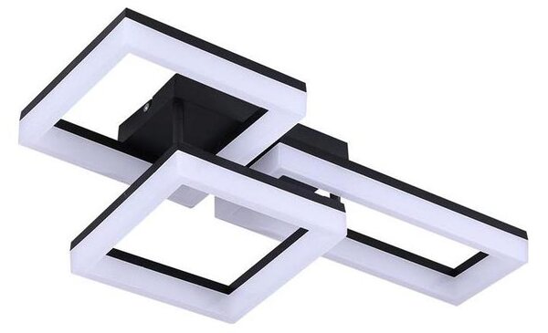 Searchlight 28612BK - Lampă de tavan LED dimabilă WALL ART II LED/30W/230V 32x60 cm