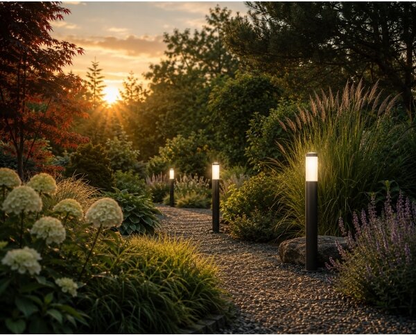 Lampă de exterior LOPPA 1xE27/60W/230V 65 cm IP44 antracit