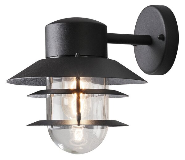 Konstsmide Aplică de exterior Modena, suspendat, negru, reglabil, Negru, Metal