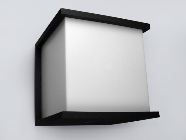 Aplica de perete pentru exterior JAVEN 1xE27/60W/230V IP44 neagră