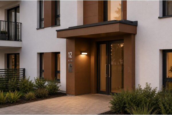 Aplică de exterior NEELY 1xE27/60W/230V IP54, maro