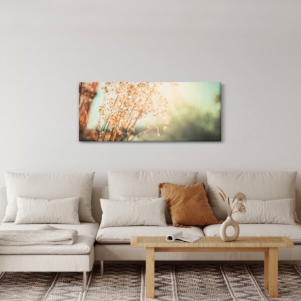 Tablou - Plante de luncă (120x50 cm)
