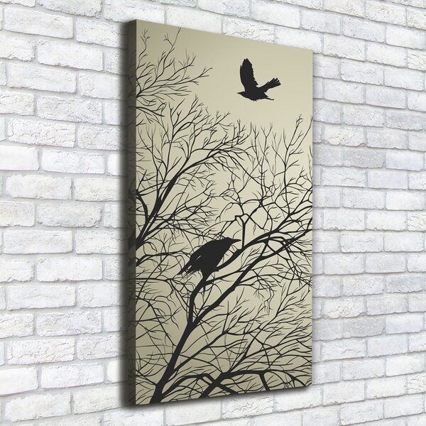 Print pe canvas Ciorile de pe copac